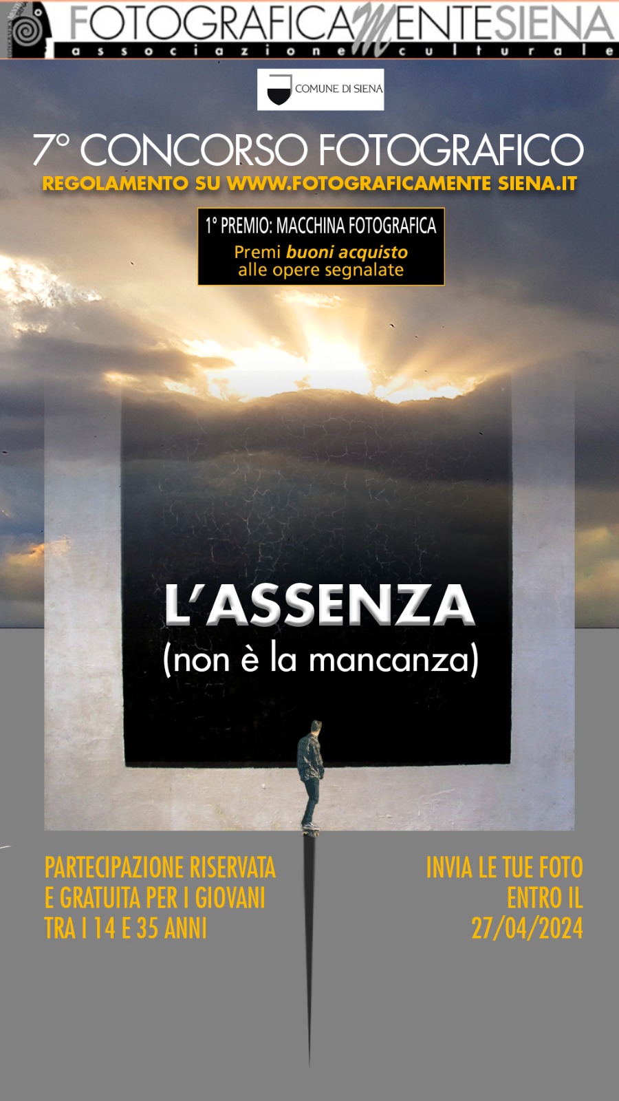 Concorso Fotografico con tema L'assenza a cura dell'associazione FotograficaMente Siena
